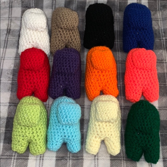 (3 for $25!!)crochet among us plushie - Picture 5 of 6